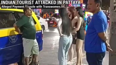 Indian Tourist Mobbed by Trans Group