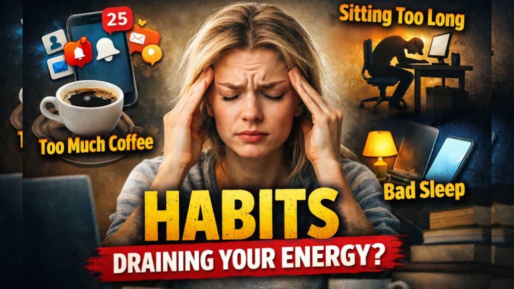 why you feel tired all the time